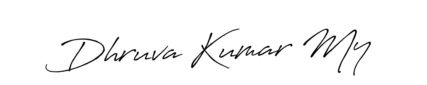 How to make Dhruva Kumar My signature? Antro_Vectra_Bolder is a professional autograph style. Create handwritten signature for Dhruva Kumar My name. Dhruva Kumar My signature style 7 images and pictures png