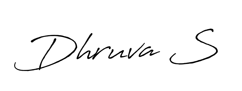 Also we have Dhruva S name is the best signature style. Create professional handwritten signature collection using Antro_Vectra_Bolder autograph style. Dhruva S signature style 7 images and pictures png