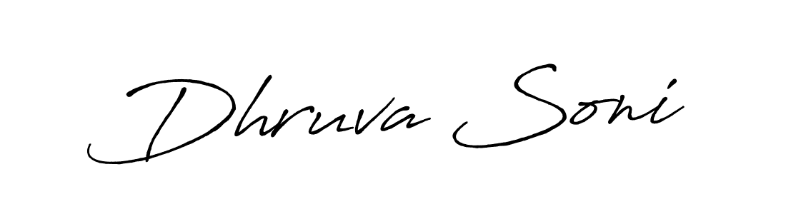You should practise on your own different ways (Antro_Vectra_Bolder) to write your name (Dhruva Soni) in signature. don't let someone else do it for you. Dhruva Soni signature style 7 images and pictures png