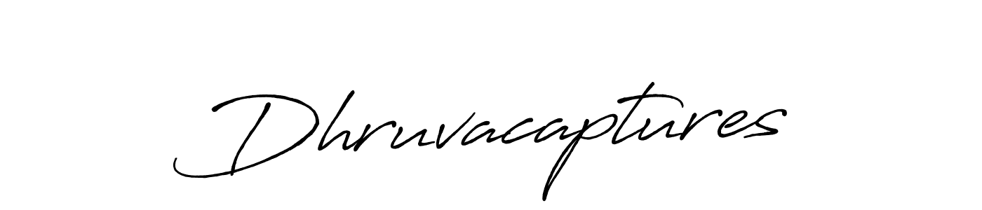 How to make Dhruvacaptures signature? Antro_Vectra_Bolder is a professional autograph style. Create handwritten signature for Dhruvacaptures name. Dhruvacaptures signature style 7 images and pictures png