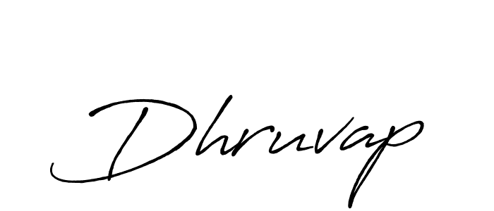 Create a beautiful signature design for name Dhruvap. With this signature (Antro_Vectra_Bolder) fonts, you can make a handwritten signature for free. Dhruvap signature style 7 images and pictures png