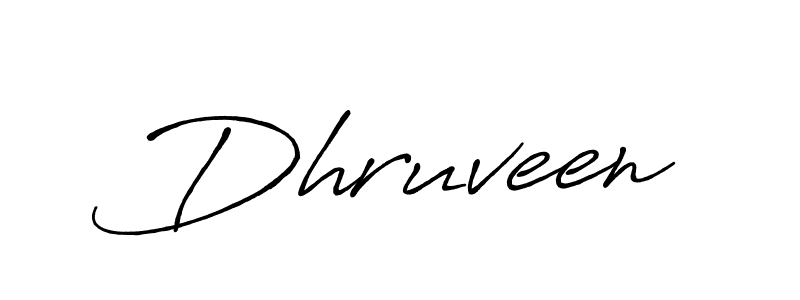 Once you've used our free online signature maker to create your best signature Antro_Vectra_Bolder style, it's time to enjoy all of the benefits that Dhruveen name signing documents. Dhruveen signature style 7 images and pictures png