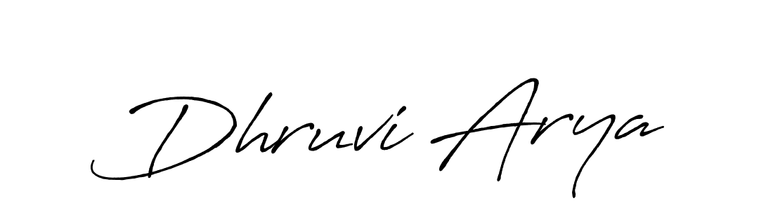 You can use this online signature creator to create a handwritten signature for the name Dhruvi Arya. This is the best online autograph maker. Dhruvi Arya signature style 7 images and pictures png