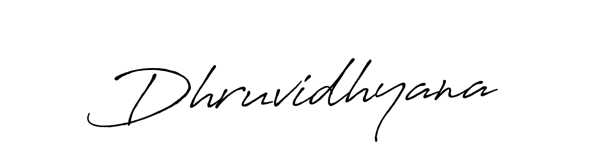 Antro_Vectra_Bolder is a professional signature style that is perfect for those who want to add a touch of class to their signature. It is also a great choice for those who want to make their signature more unique. Get Dhruvidhyana name to fancy signature for free. Dhruvidhyana signature style 7 images and pictures png