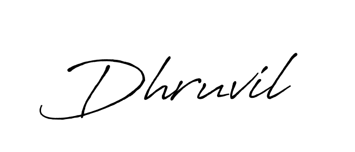 if you are searching for the best signature style for your name Dhruvil. so please give up your signature search. here we have designed multiple signature styles  using Antro_Vectra_Bolder. Dhruvil signature style 7 images and pictures png