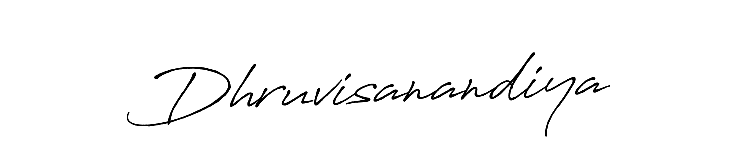 Make a beautiful signature design for name Dhruvisanandiya. Use this online signature maker to create a handwritten signature for free. Dhruvisanandiya signature style 7 images and pictures png