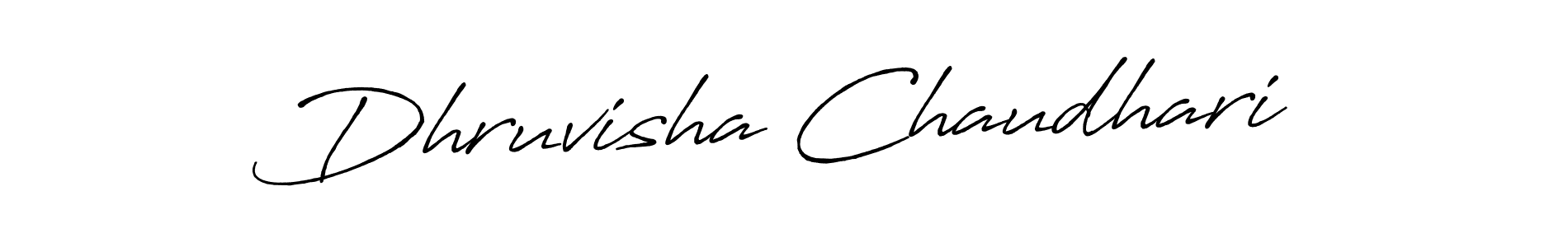 Once you've used our free online signature maker to create your best signature Antro_Vectra_Bolder style, it's time to enjoy all of the benefits that Dhruvisha Chaudhari name signing documents. Dhruvisha Chaudhari signature style 7 images and pictures png