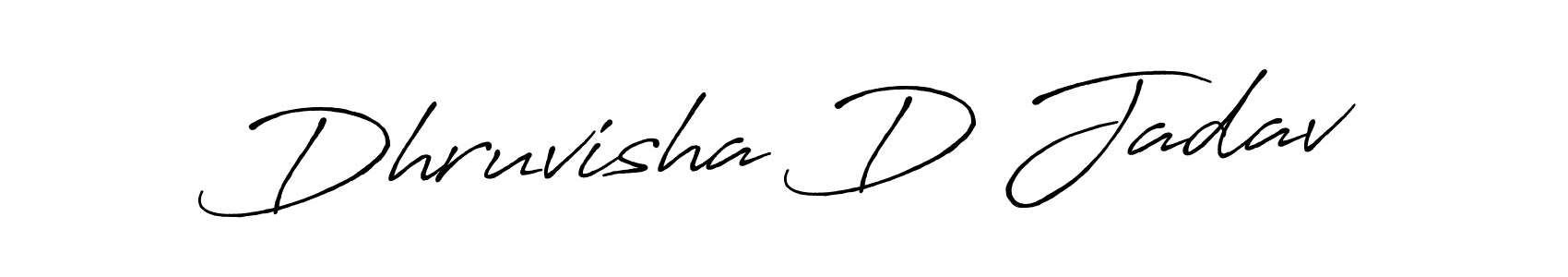 Similarly Antro_Vectra_Bolder is the best handwritten signature design. Signature creator online .You can use it as an online autograph creator for name Dhruvisha D Jadav. Dhruvisha D Jadav signature style 7 images and pictures png