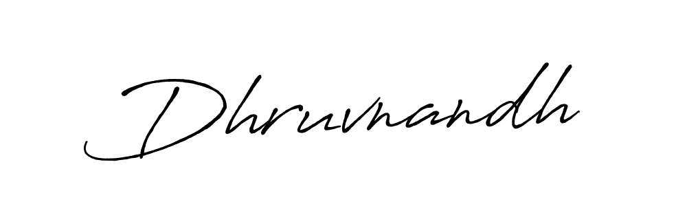 Design your own signature with our free online signature maker. With this signature software, you can create a handwritten (Antro_Vectra_Bolder) signature for name Dhruvnandh. Dhruvnandh signature style 7 images and pictures png