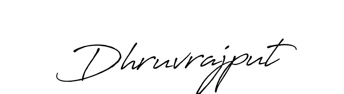 Make a beautiful signature design for name Dhruvrajput. Use this online signature maker to create a handwritten signature for free. Dhruvrajput signature style 7 images and pictures png