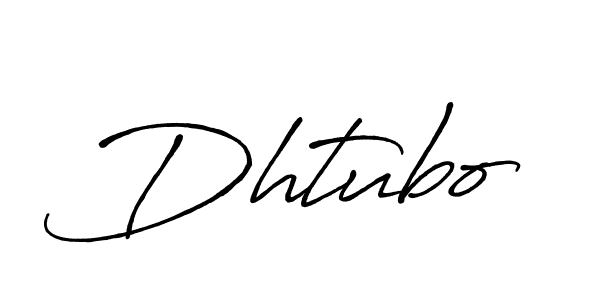 How to make Dhtubo name signature. Use Antro_Vectra_Bolder style for creating short signs online. This is the latest handwritten sign. Dhtubo signature style 7 images and pictures png