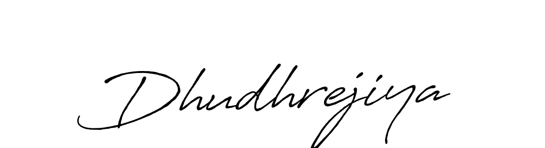 Once you've used our free online signature maker to create your best signature Antro_Vectra_Bolder style, it's time to enjoy all of the benefits that Dhudhrejiya name signing documents. Dhudhrejiya signature style 7 images and pictures png