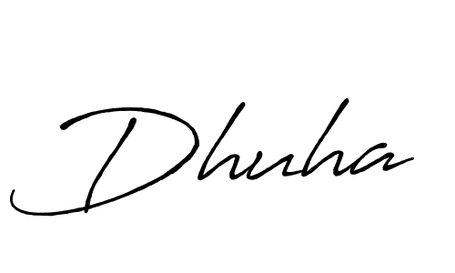 Best and Professional Signature Style for Dhuha. Antro_Vectra_Bolder Best Signature Style Collection. Dhuha signature style 7 images and pictures png