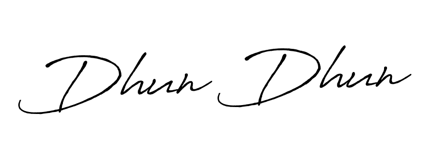 Make a beautiful signature design for name Dhun Dhun. Use this online signature maker to create a handwritten signature for free. Dhun Dhun signature style 7 images and pictures png