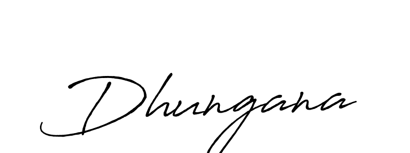 Create a beautiful signature design for name Dhungana. With this signature (Antro_Vectra_Bolder) fonts, you can make a handwritten signature for free. Dhungana signature style 7 images and pictures png