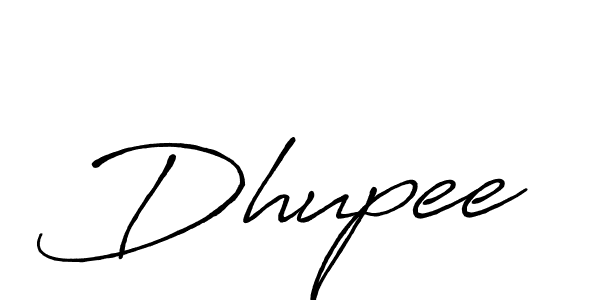 You should practise on your own different ways (Antro_Vectra_Bolder) to write your name (Dhupee) in signature. don't let someone else do it for you. Dhupee signature style 7 images and pictures png