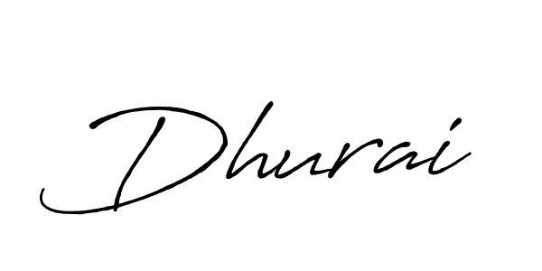 How to make Dhurai signature? Antro_Vectra_Bolder is a professional autograph style. Create handwritten signature for Dhurai name. Dhurai signature style 7 images and pictures png