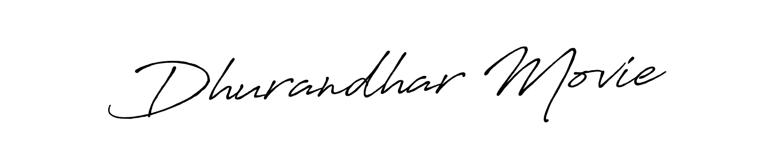 Antro_Vectra_Bolder is a professional signature style that is perfect for those who want to add a touch of class to their signature. It is also a great choice for those who want to make their signature more unique. Get Dhurandhar Movie name to fancy signature for free. Dhurandhar Movie signature style 7 images and pictures png
