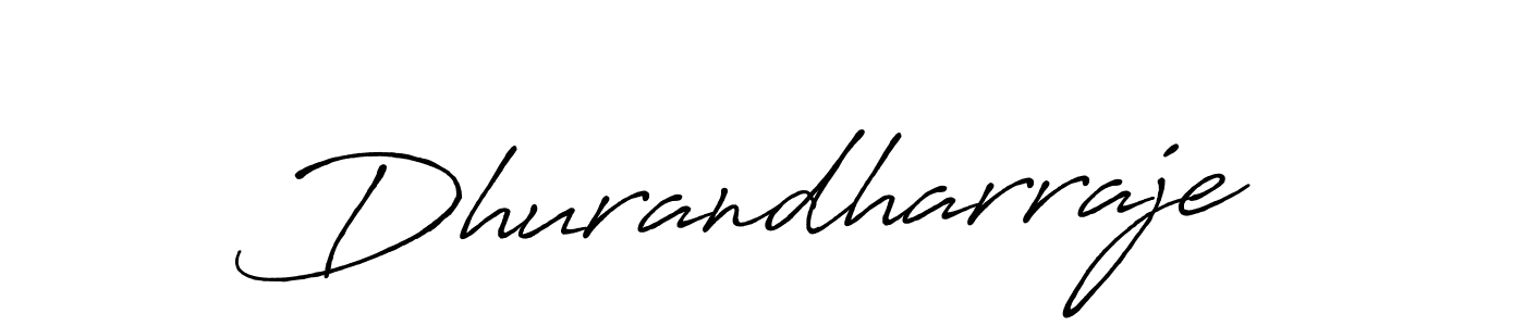 How to make Dhurandharraje name signature. Use Antro_Vectra_Bolder style for creating short signs online. This is the latest handwritten sign. Dhurandharraje signature style 7 images and pictures png