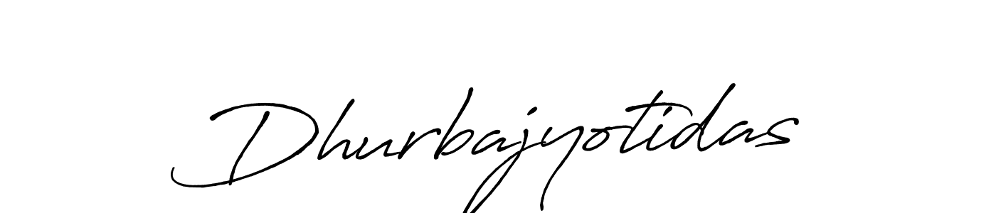 Use a signature maker to create a handwritten signature online. With this signature software, you can design (Antro_Vectra_Bolder) your own signature for name Dhurbajyotidas. Dhurbajyotidas signature style 7 images and pictures png