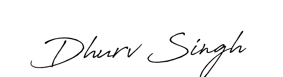 This is the best signature style for the Dhurv Singh name. Also you like these signature font (Antro_Vectra_Bolder). Mix name signature. Dhurv Singh signature style 7 images and pictures png