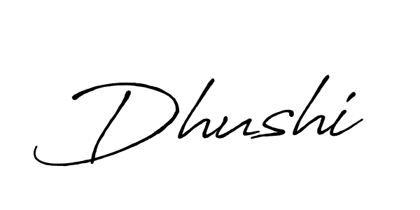 How to Draw Dhushi signature style? Antro_Vectra_Bolder is a latest design signature styles for name Dhushi. Dhushi signature style 7 images and pictures png