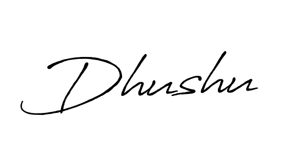 Similarly Antro_Vectra_Bolder is the best handwritten signature design. Signature creator online .You can use it as an online autograph creator for name Dhushu. Dhushu signature style 7 images and pictures png