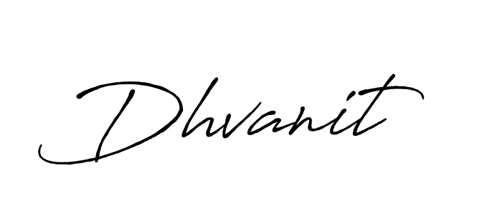 Best and Professional Signature Style for Dhvanit. Antro_Vectra_Bolder Best Signature Style Collection. Dhvanit signature style 7 images and pictures png