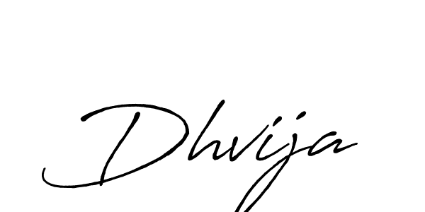Also You can easily find your signature by using the search form. We will create Dhvija name handwritten signature images for you free of cost using Antro_Vectra_Bolder sign style. Dhvija signature style 7 images and pictures png