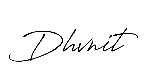 How to make Dhvnit signature? Antro_Vectra_Bolder is a professional autograph style. Create handwritten signature for Dhvnit name. Dhvnit signature style 7 images and pictures png