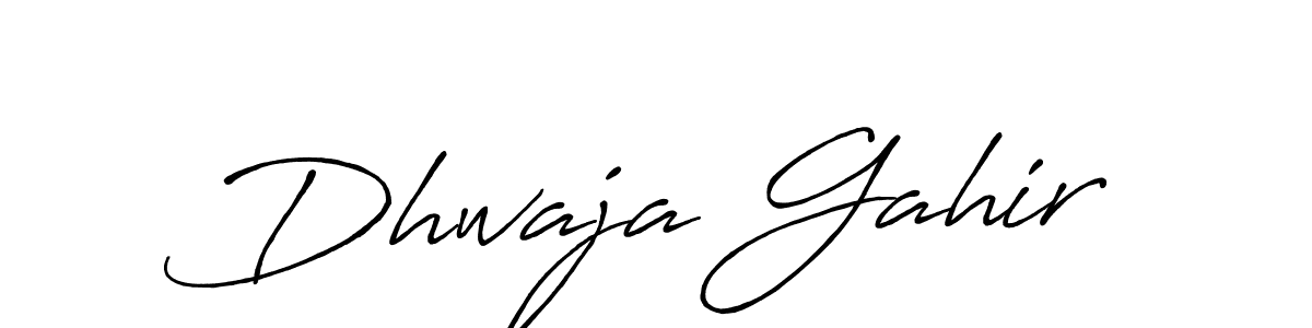 Once you've used our free online signature maker to create your best signature Antro_Vectra_Bolder style, it's time to enjoy all of the benefits that Dhwaja Gahir name signing documents. Dhwaja Gahir signature style 7 images and pictures png