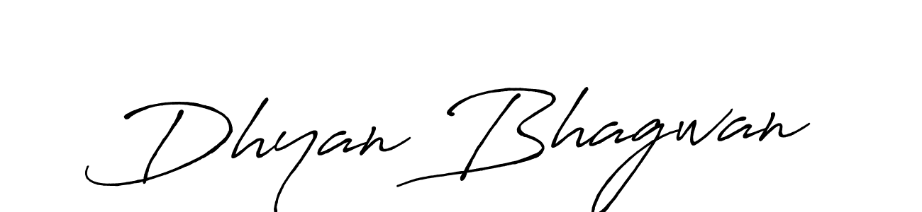 How to make Dhyan Bhagwan name signature. Use Antro_Vectra_Bolder style for creating short signs online. This is the latest handwritten sign. Dhyan Bhagwan signature style 7 images and pictures png