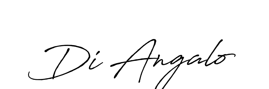 Use a signature maker to create a handwritten signature online. With this signature software, you can design (Antro_Vectra_Bolder) your own signature for name Di Angalo. Di Angalo signature style 7 images and pictures png