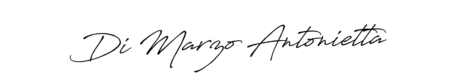 You should practise on your own different ways (Antro_Vectra_Bolder) to write your name (Di Marzo Antonietta) in signature. don't let someone else do it for you. Di Marzo Antonietta signature style 7 images and pictures png