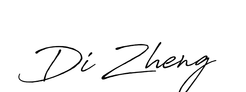 Antro_Vectra_Bolder is a professional signature style that is perfect for those who want to add a touch of class to their signature. It is also a great choice for those who want to make their signature more unique. Get Di Zheng name to fancy signature for free. Di Zheng signature style 7 images and pictures png