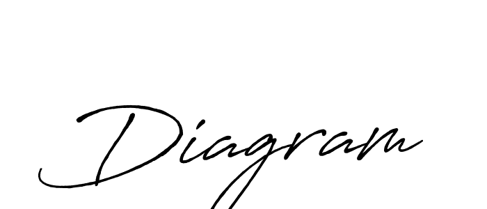 How to make Diagram signature? Antro_Vectra_Bolder is a professional autograph style. Create handwritten signature for Diagram name. Diagram signature style 7 images and pictures png
