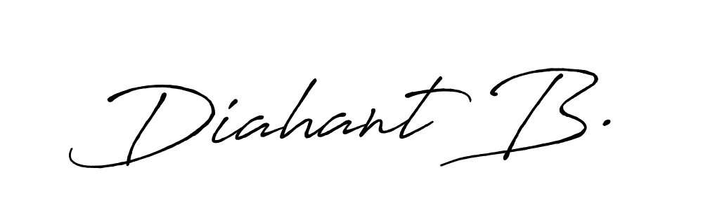 How to Draw Diahant B. signature style? Antro_Vectra_Bolder is a latest design signature styles for name Diahant B.. Diahant B. signature style 7 images and pictures png