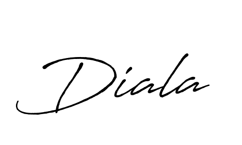 The best way (Antro_Vectra_Bolder) to make a short signature is to pick only two or three words in your name. The name Diala include a total of six letters. For converting this name. Diala signature style 7 images and pictures png