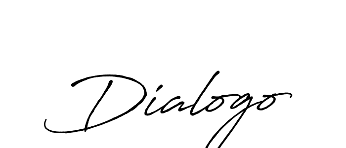 Best and Professional Signature Style for Dialogo. Antro_Vectra_Bolder Best Signature Style Collection. Dialogo signature style 7 images and pictures png