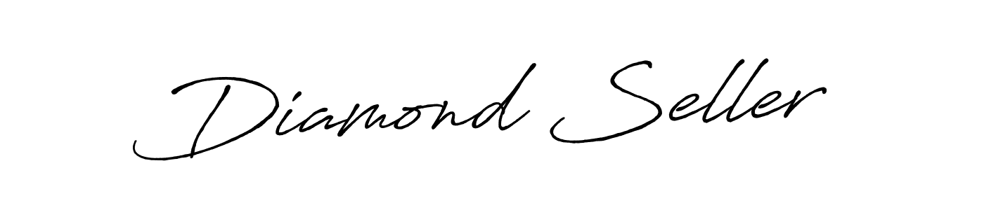 Also we have Diamond Seller name is the best signature style. Create professional handwritten signature collection using Antro_Vectra_Bolder autograph style. Diamond Seller signature style 7 images and pictures png
