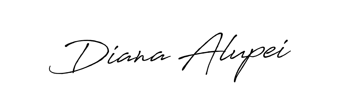 How to make Diana Alupei signature? Antro_Vectra_Bolder is a professional autograph style. Create handwritten signature for Diana Alupei name. Diana Alupei signature style 7 images and pictures png