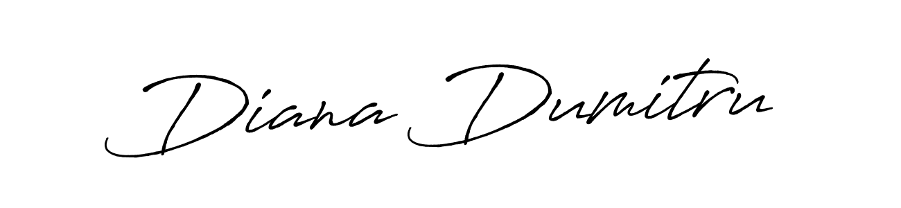 How to make Diana Dumitru signature? Antro_Vectra_Bolder is a professional autograph style. Create handwritten signature for Diana Dumitru name. Diana Dumitru signature style 7 images and pictures png