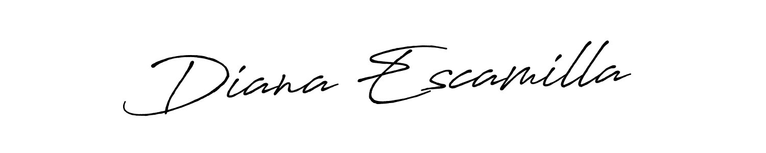 Make a beautiful signature design for name Diana Escamilla. Use this online signature maker to create a handwritten signature for free. Diana Escamilla signature style 7 images and pictures png