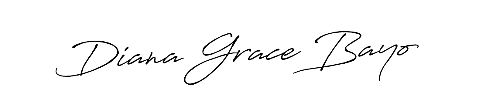 How to Draw Diana Grace Bayo signature style? Antro_Vectra_Bolder is a latest design signature styles for name Diana Grace Bayo. Diana Grace Bayo signature style 7 images and pictures png