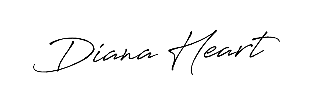 Create a beautiful signature design for name Diana Heart. With this signature (Antro_Vectra_Bolder) fonts, you can make a handwritten signature for free. Diana Heart signature style 7 images and pictures png