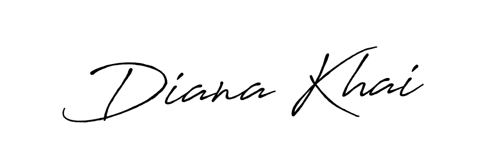 It looks lik you need a new signature style for name Diana Khai. Design unique handwritten (Antro_Vectra_Bolder) signature with our free signature maker in just a few clicks. Diana Khai signature style 7 images and pictures png