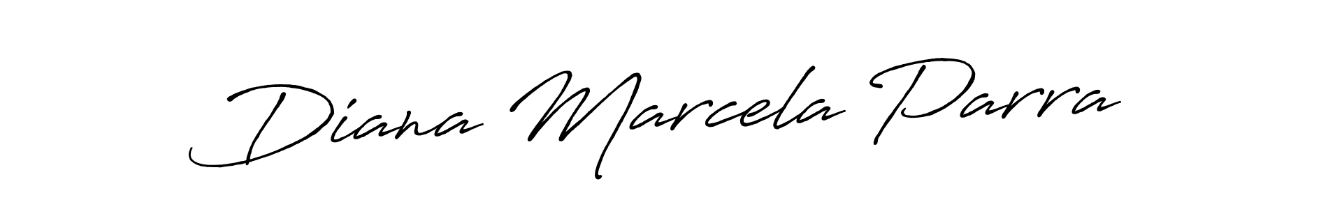 Design your own signature with our free online signature maker. With this signature software, you can create a handwritten (Antro_Vectra_Bolder) signature for name Diana Marcela Parra. Diana Marcela Parra signature style 7 images and pictures png