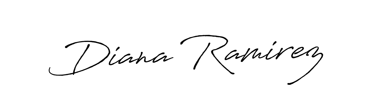 Also You can easily find your signature by using the search form. We will create Diana Ramirez name handwritten signature images for you free of cost using Antro_Vectra_Bolder sign style. Diana Ramirez signature style 7 images and pictures png