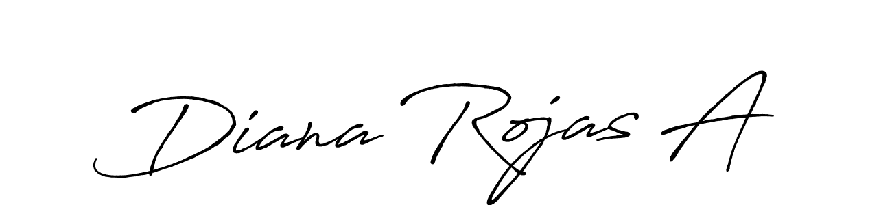 Design your own signature with our free online signature maker. With this signature software, you can create a handwritten (Antro_Vectra_Bolder) signature for name Diana Rojas A. Diana Rojas A signature style 7 images and pictures png