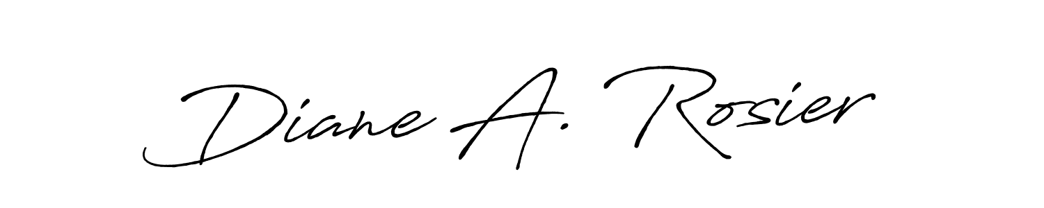 How to Draw Diane A. Rosier signature style? Antro_Vectra_Bolder is a latest design signature styles for name Diane A. Rosier. Diane A. Rosier signature style 7 images and pictures png